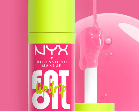 NYX Professional Makeup Fat Oil Lip Drip in shade [shade] on a light pink background matching the product swatch color.