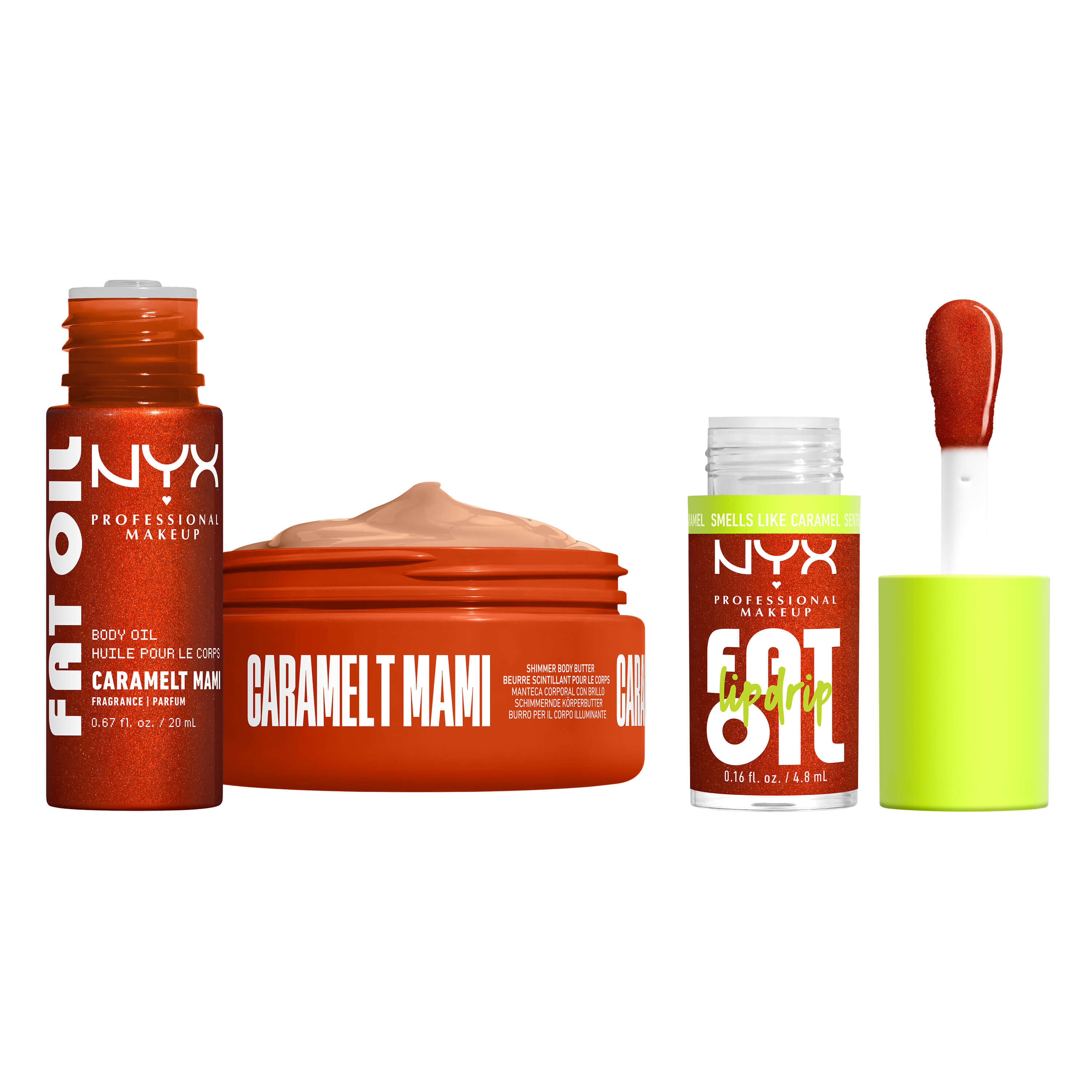 Fat Oil Lip & Body Kit Caramelt Mami