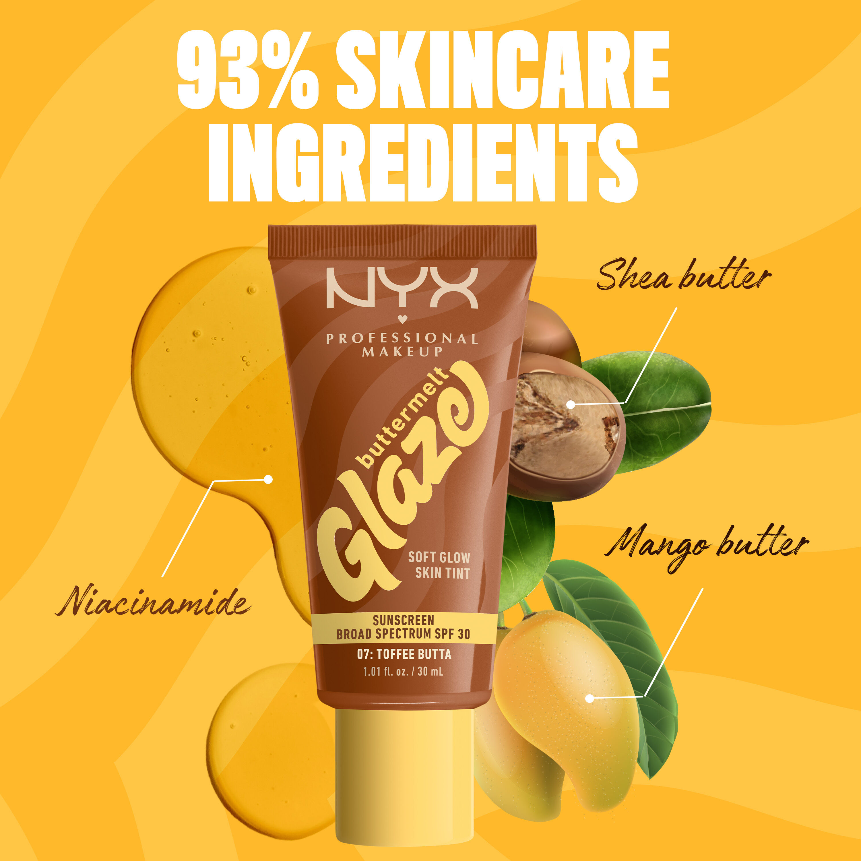 Buttermelt Glaze Soft Glow Skin Tint + SPF/FPS 30
