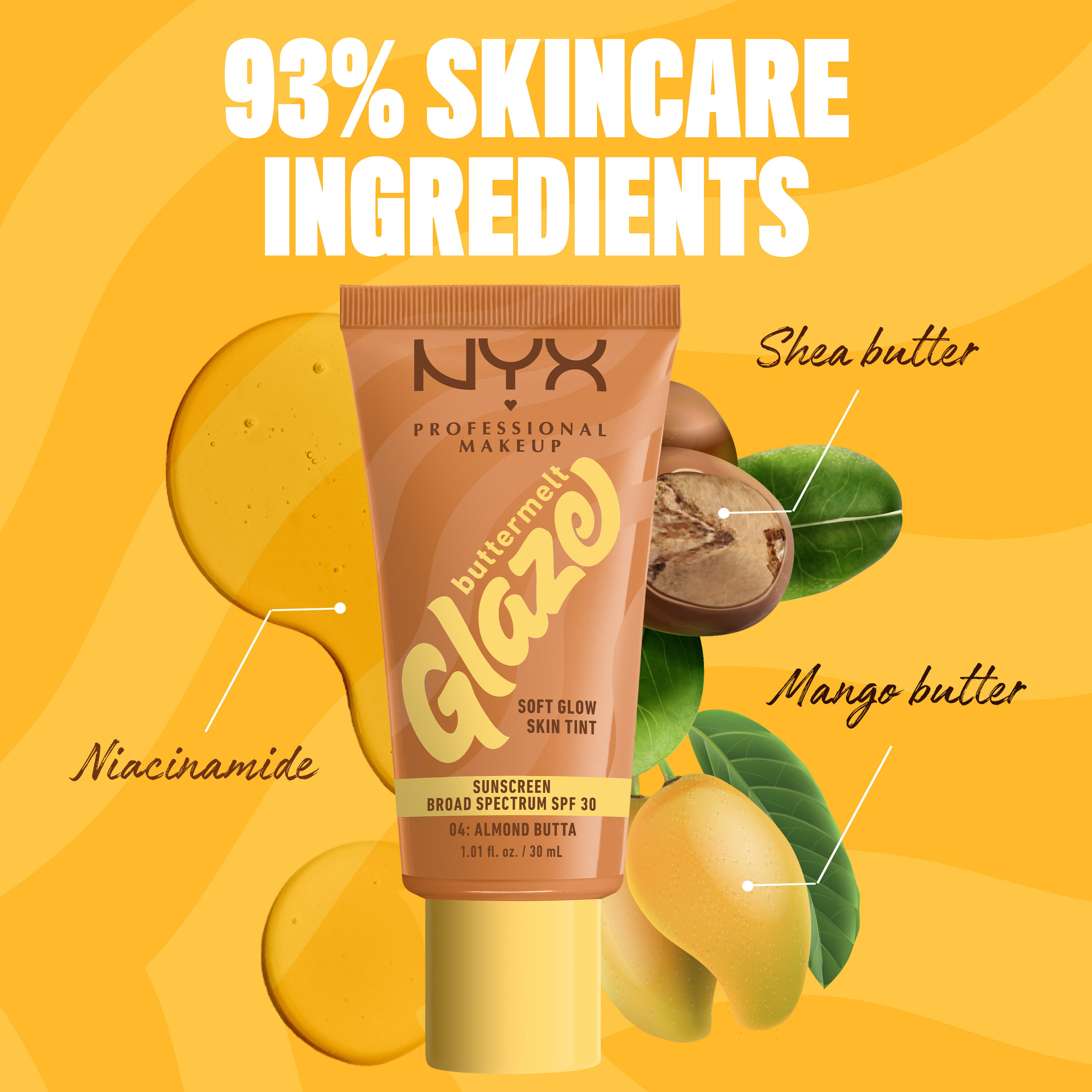 Buttermelt Glaze Soft Glow Skin Tint + SPF/FPS 30