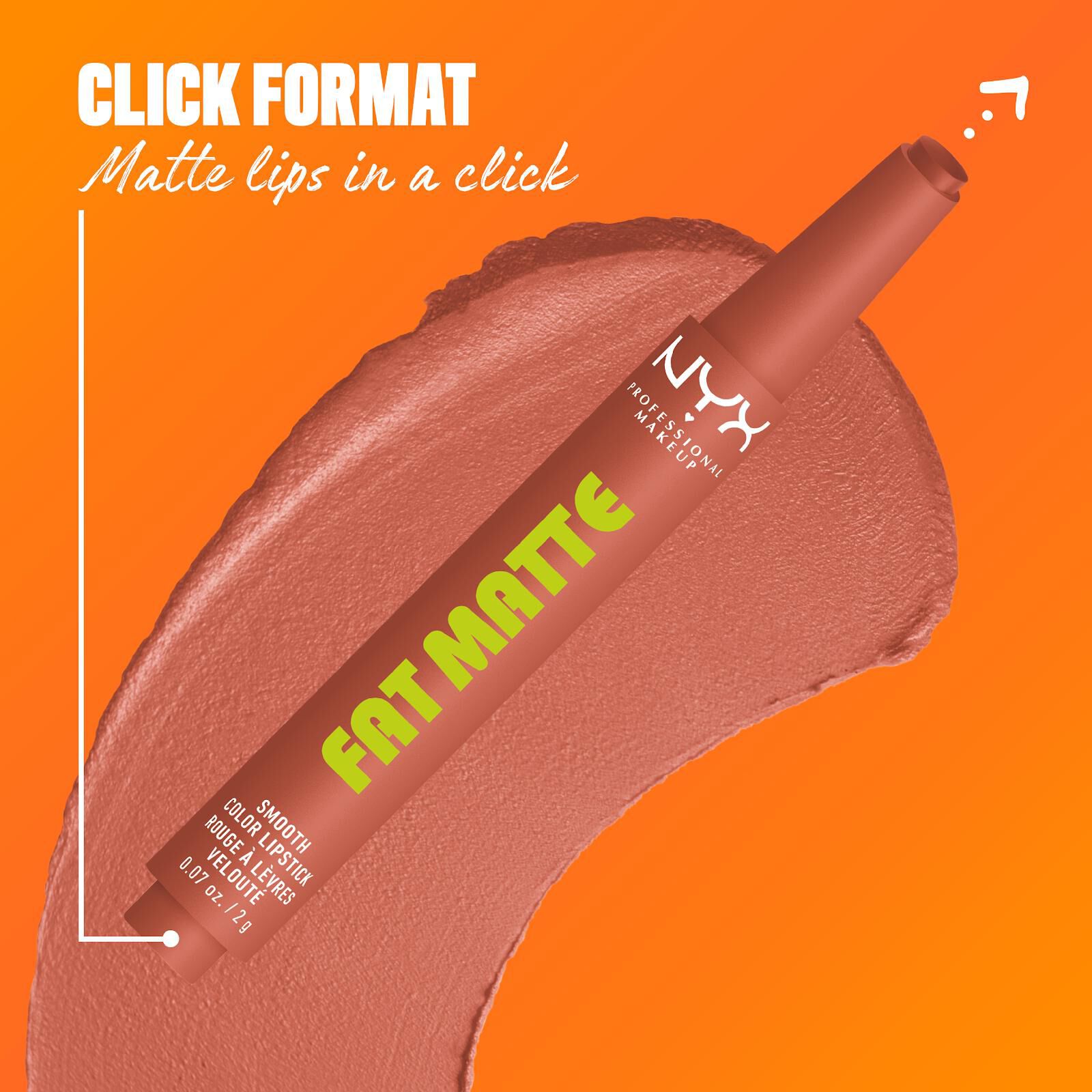 Fat Matte Smooth Color Lipstick Ματ Κραγιόν