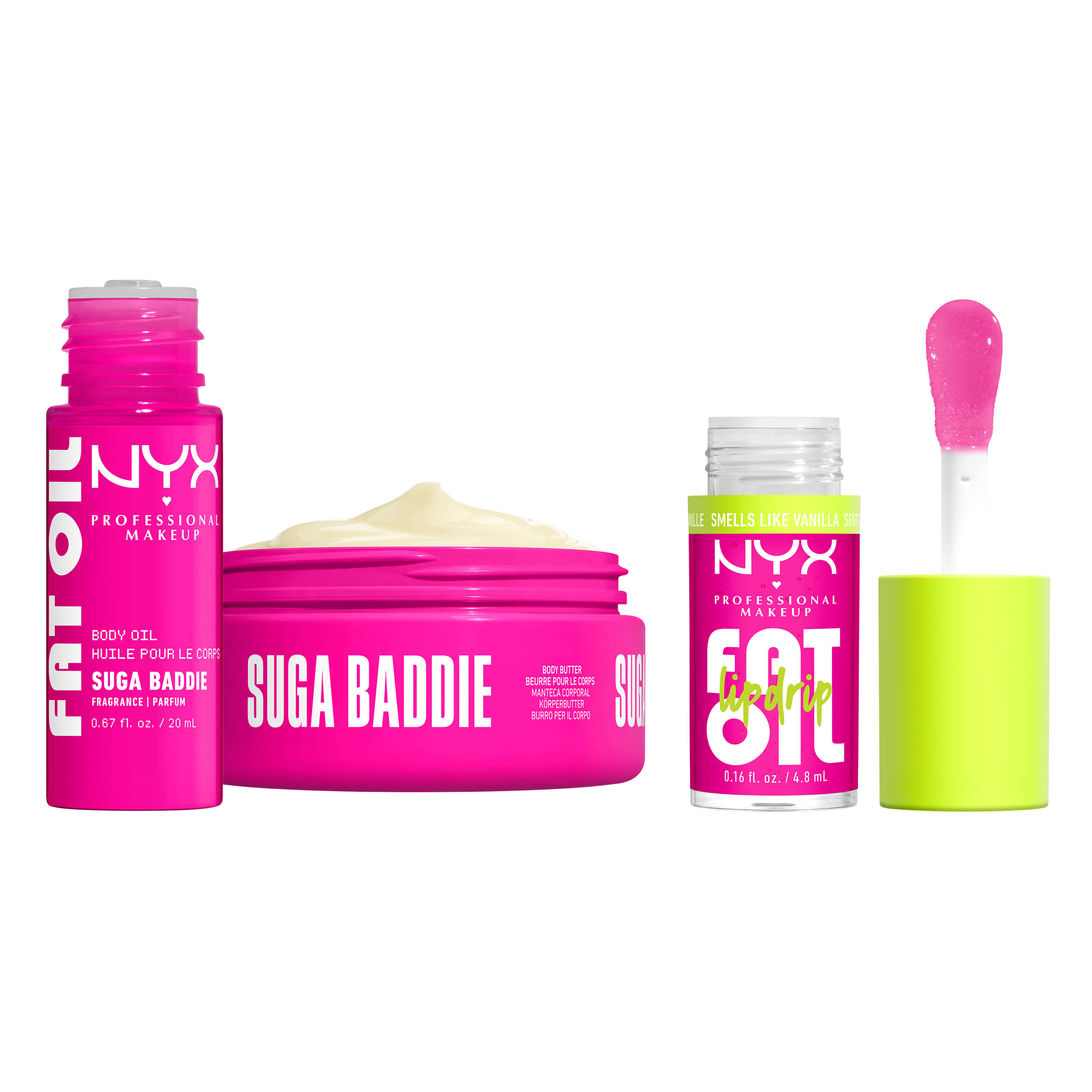 Fat Oil Lip & Body Kit Suga Baddie