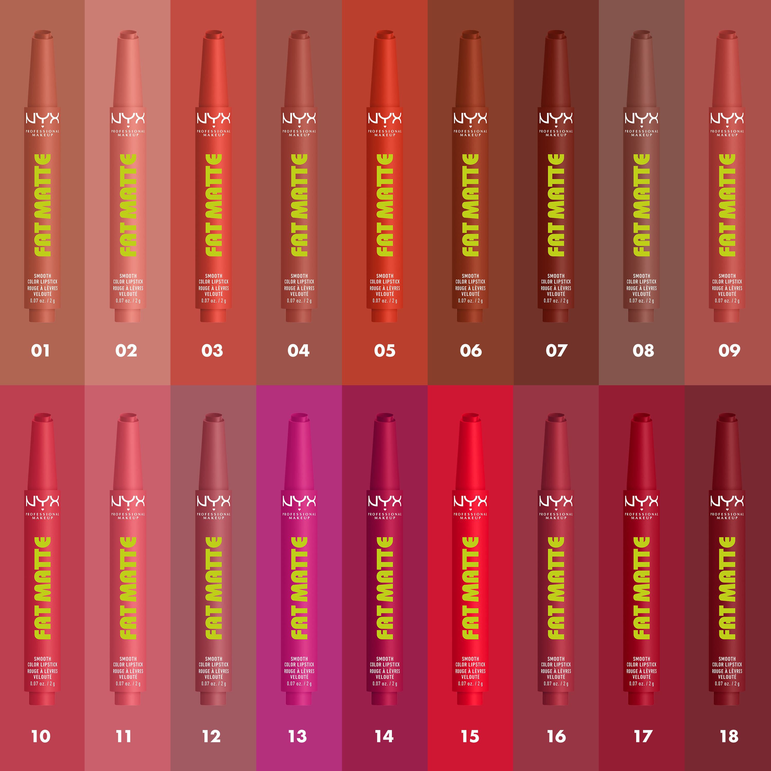 Fat Matte Smooth Color Lipstick Ματ Κραγιόν