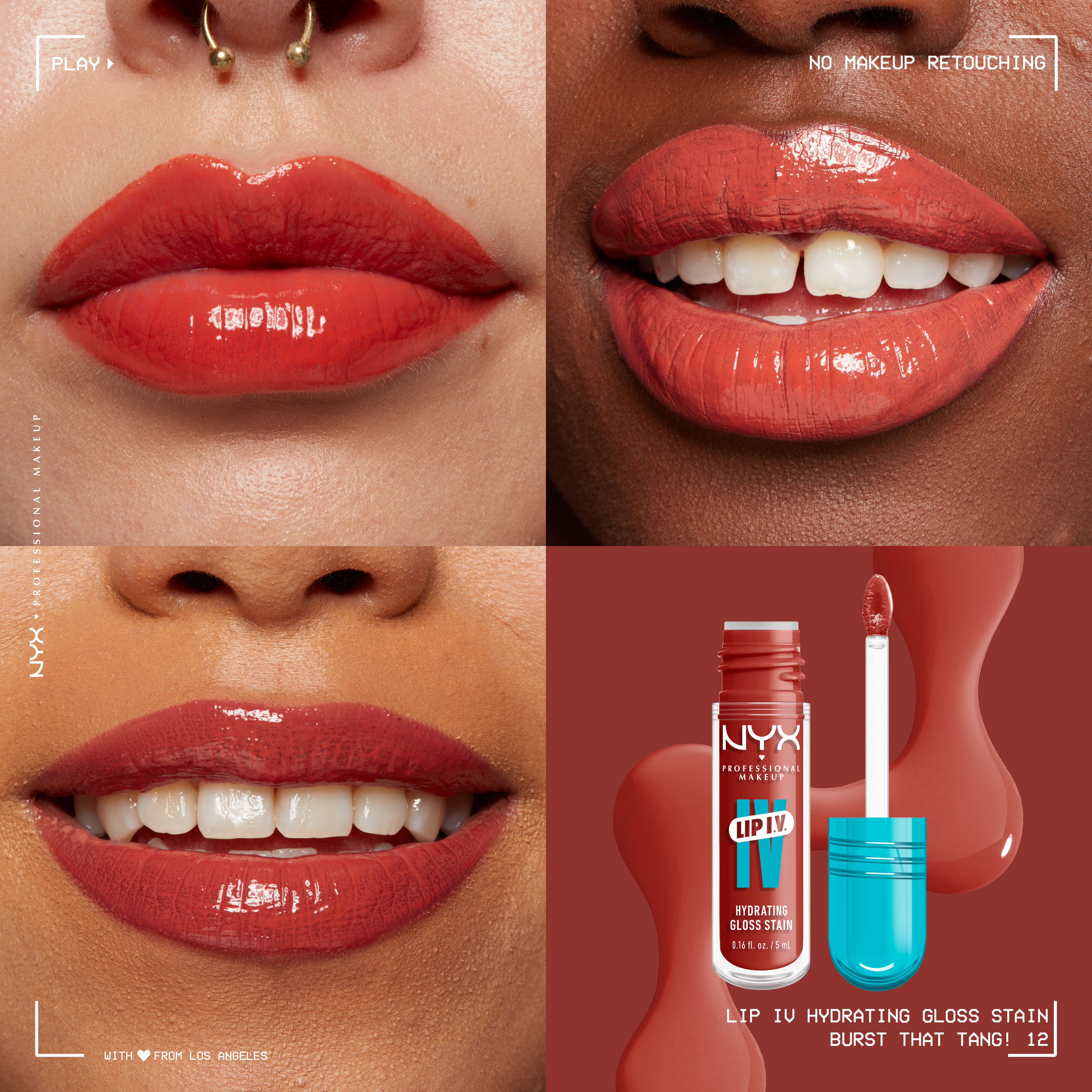 LIP IV ΕΝΥΔΑΤΙΚΟ GLOSS STAIN