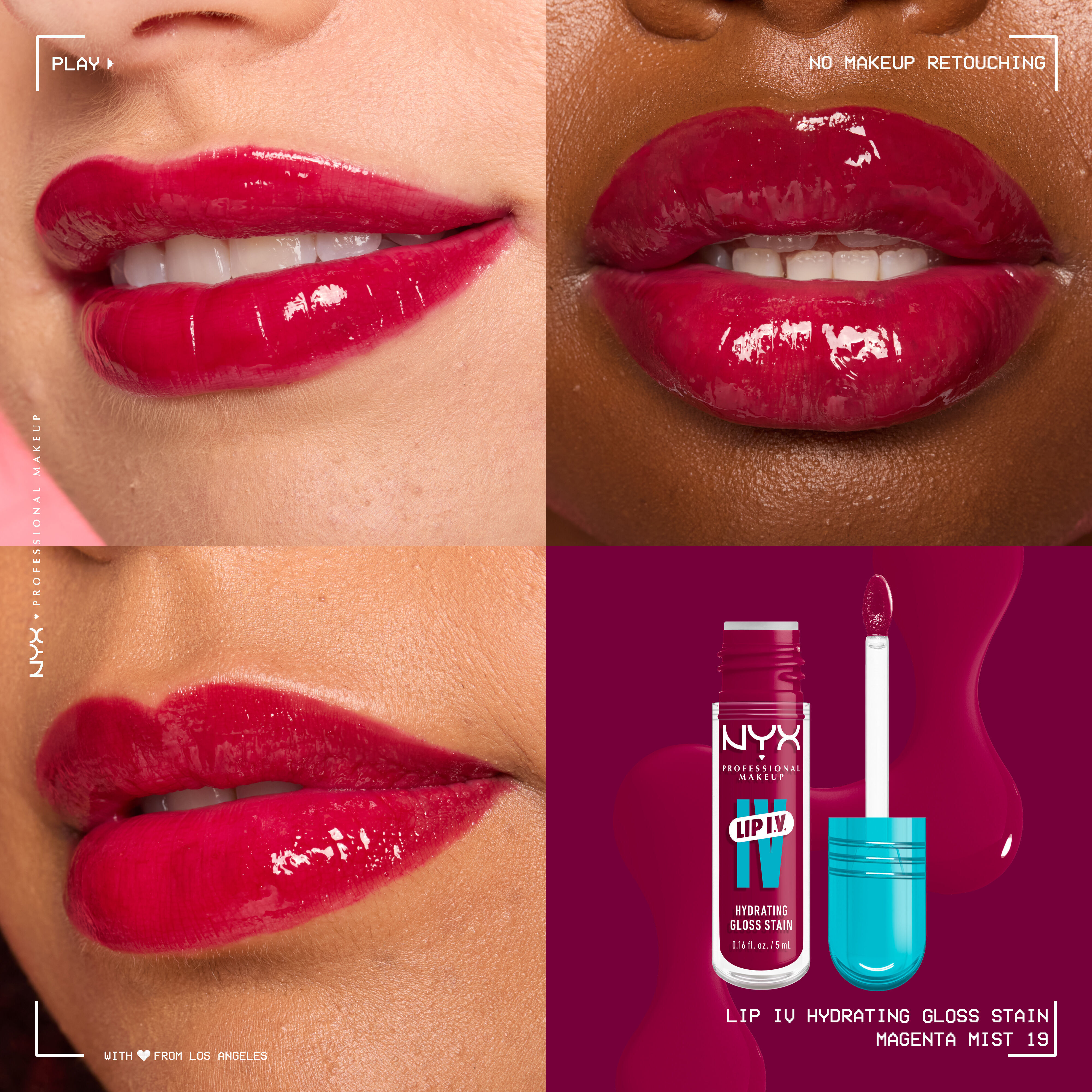 LIP IV ΕΝΥΔΑΤΙΚΟ GLOSS STAIN
