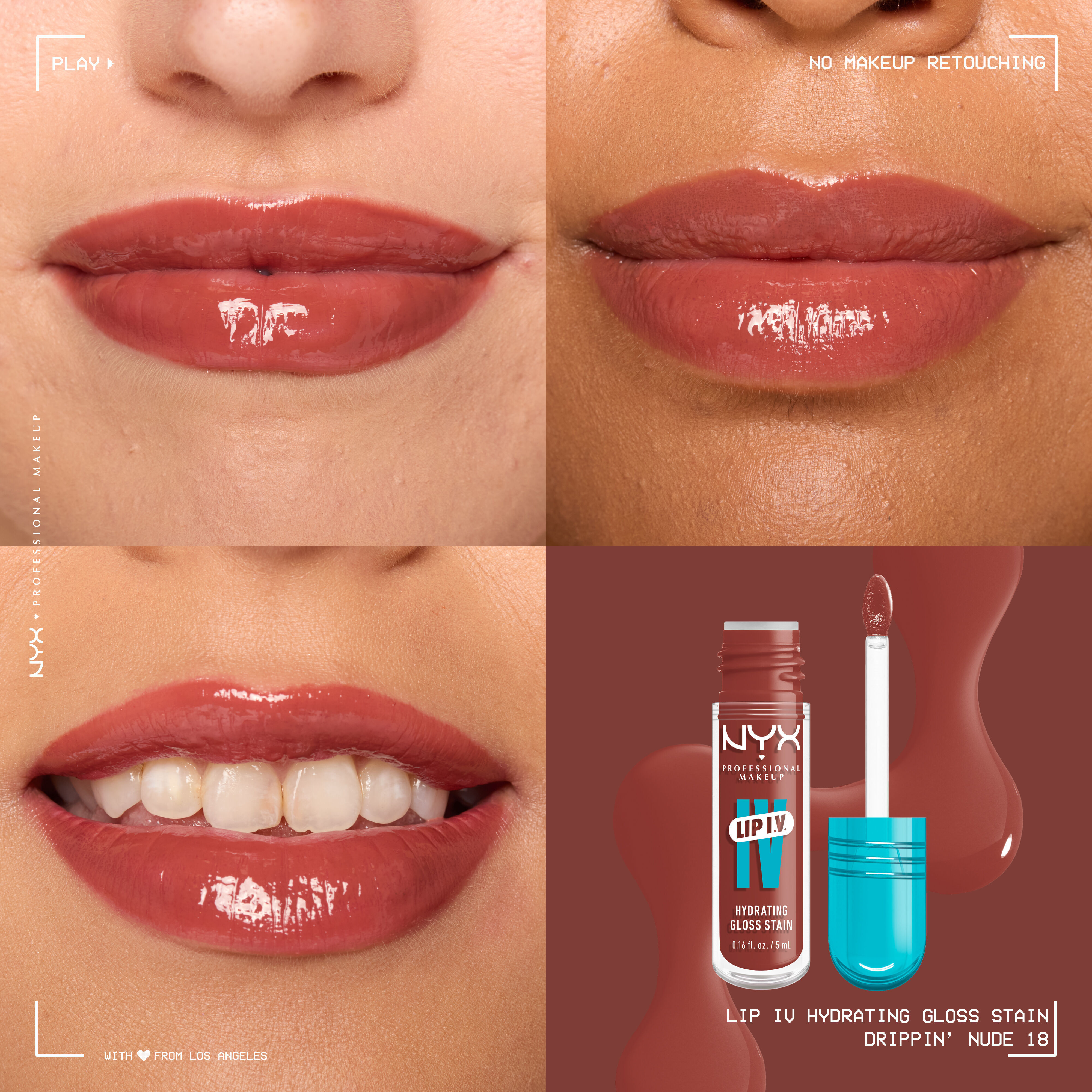 LIP IV ΕΝΥΔΑΤΙΚΟ GLOSS STAIN