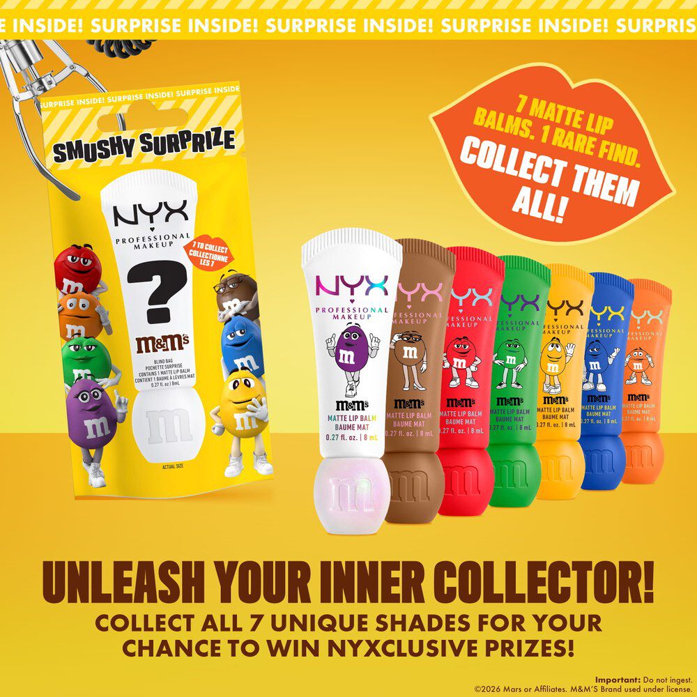 M&M'S Smushy Surprize Matte Lip Balm Blind Bag