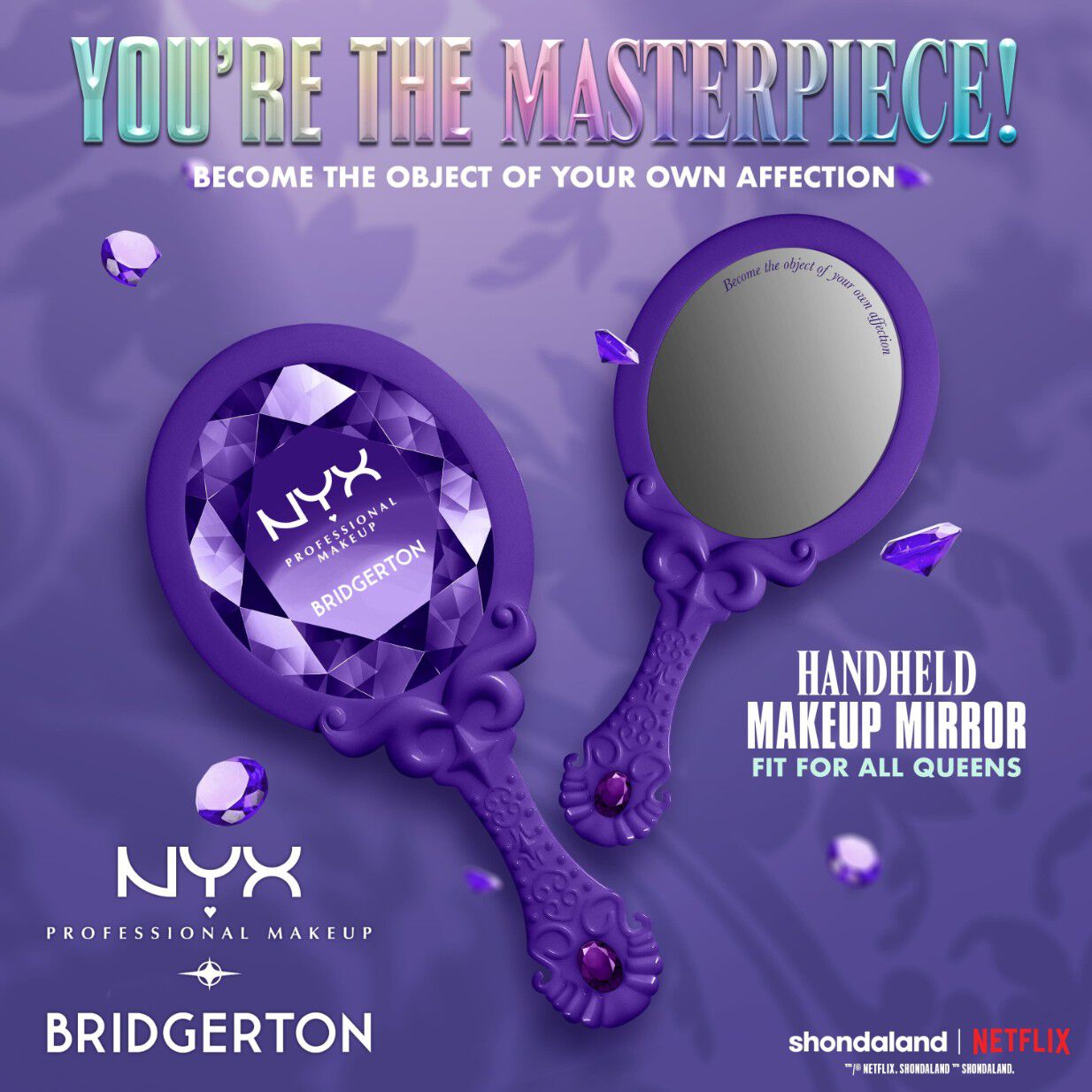 Bridgerton Royal Reflections Καθρέφτης Χειρός