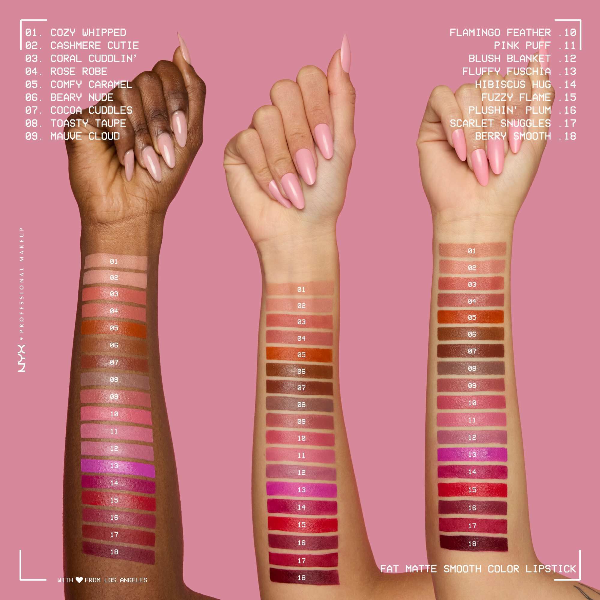 Fat Matte Smooth Color Lipstick Ματ Κραγιόν
