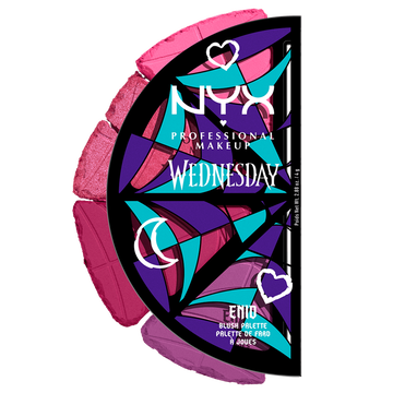 Wednesday Stained Glass Παλέτα Ρούζ
