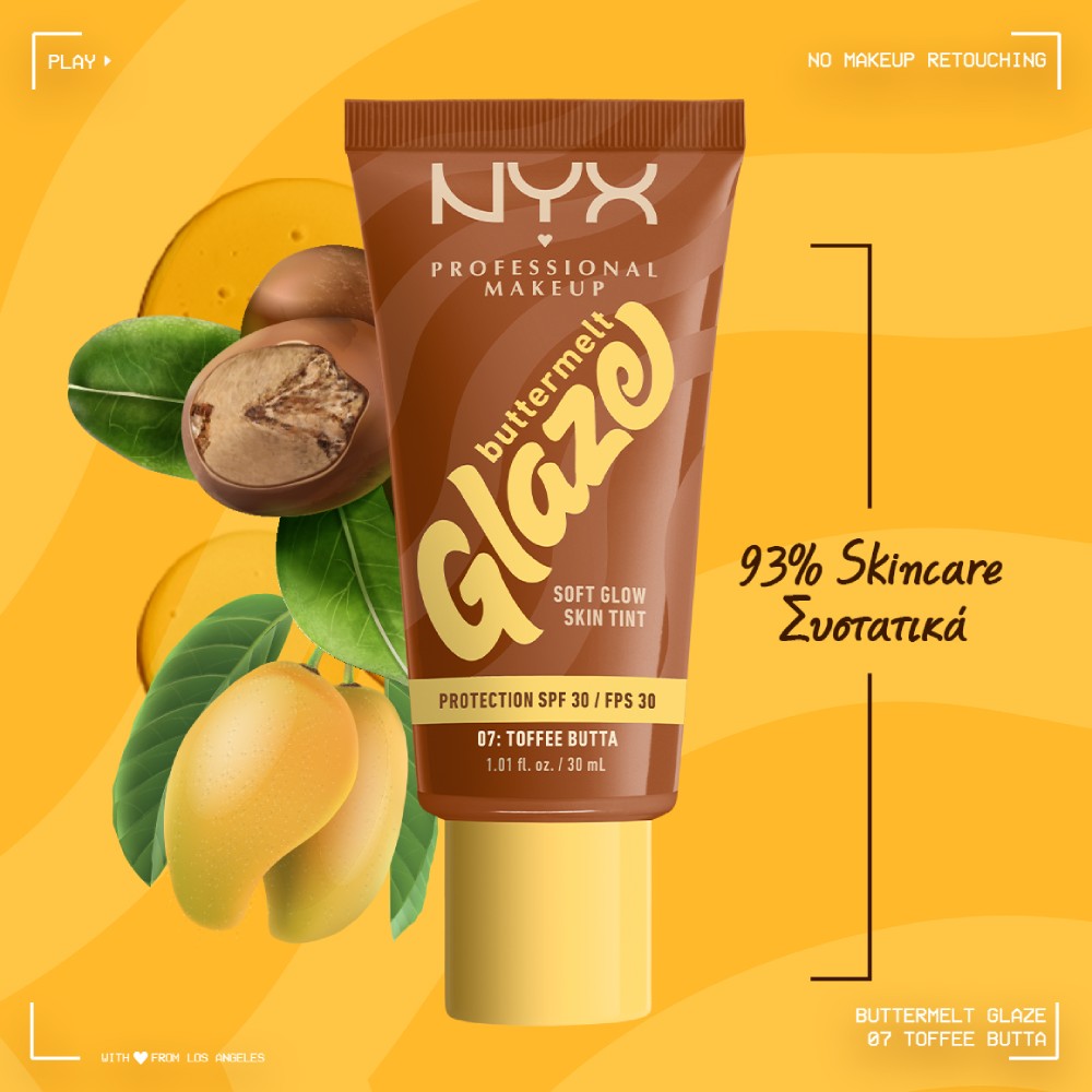 Skincare tint infused with Shea Butter, Mango Butter, & Niacinamide.